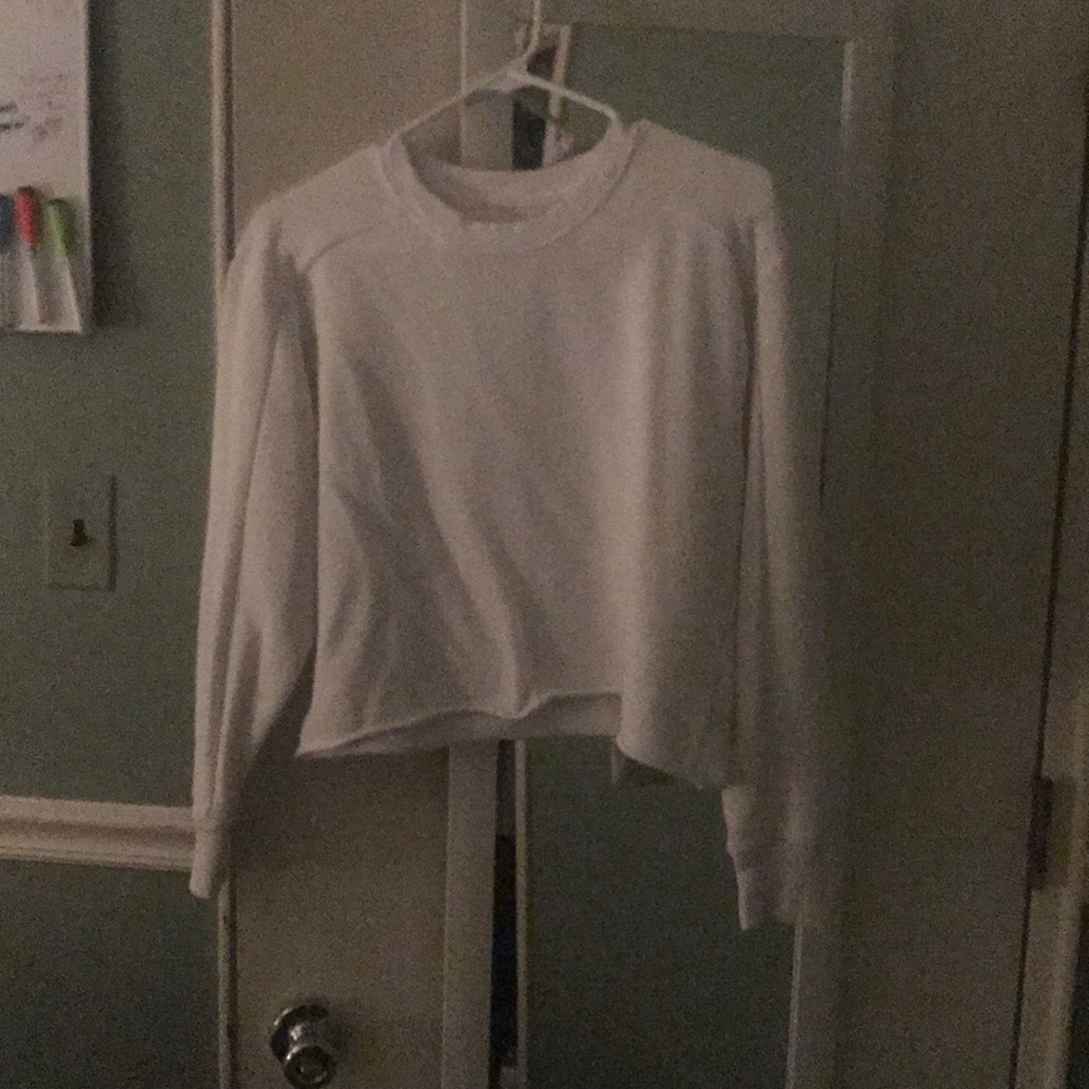Aerie light crop sweater